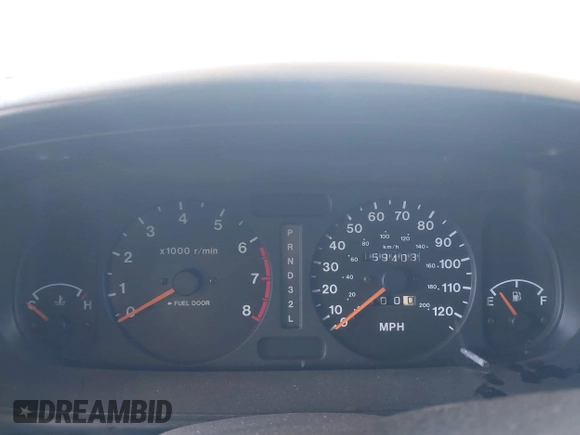 1999 Isuzu Rodeo S with VIN 4S2CM58W9X4354789, listed as a IAAI auction lot 42444956 with Not provided miles and . Bid and sale history available at DreamBid. Image 7.
