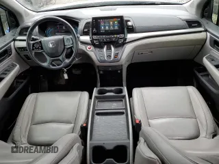 2018 Honda Odyssey EX-L with VIN 5FNRL6H74JB014179, listed as a Copart auction lot 47287415 with 238,216 mi miles and Salvage Title. Bid and sale history available at carsss.com. Image 8.