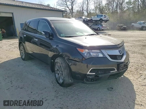 2012 Acura MDX Advance with VIN 2HNYD2H63CH515080, listed as a Copart auction lot 55577095 with 84,798 mi miles and Salvage title. Bid and sale history available at DreamBid. Image 15.
