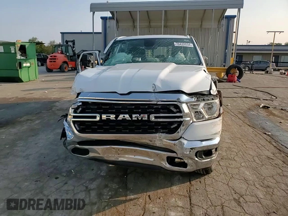 2022 Ram 1500 Big Horn with VIN 1C6RREFG9NN382349, listed as a Copart auction lot 70432034 with Not provided miles and Salvage title. Bid and sale history available at DreamBid. Image 11.