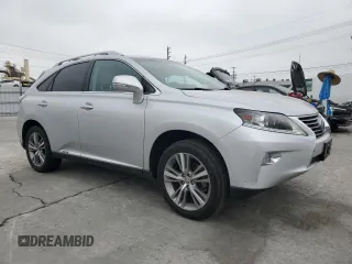 2015 Lexus RX 450h with VIN 2T2ZB1BA6FC001449, listed as a Copart auction lot 55266185 with 84,744 mi miles and Salvage title. Bid and sale history available at DreamBid. Image 4.