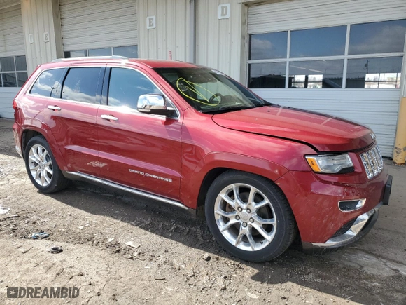 2014 Jeep Grand Cherokee Summit with VIN 1C4RJFJM7EC375043, listed as a Copart auction lot 50243395 with 81,224 mi miles and Clean Title. Bid and sale history available at carsss.com. Image 4.
