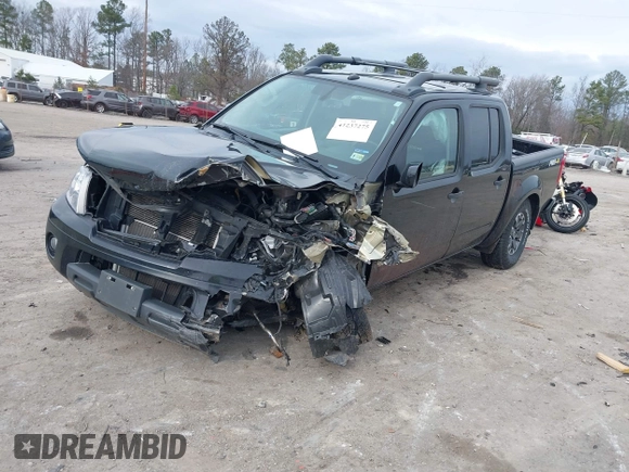 2020 Nissan Frontier SV with VIN 1N6ED0EB5LN719513, listed as a IAAI auction lot 41237275 with Not provided miles and . Bid and sale history available at DreamBid. Image 2.