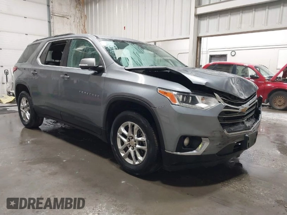 2021 Chevrolet Traverse LT Cloth with VIN 1GNEVGKWXMJ221288, listed as a IAAI auction lot 41874295 with 78,352 mi miles. Bid and sale history available at carsss.com. Image 1.