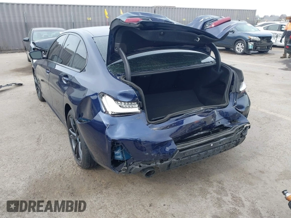 2024 BMW 3 Series 330e with VIN 3MW39FF05R8E83398, listed as a IAAI auction lot 41352962 with 12,406 mi miles. Bid and sale history available at carsss.com. Image 6.