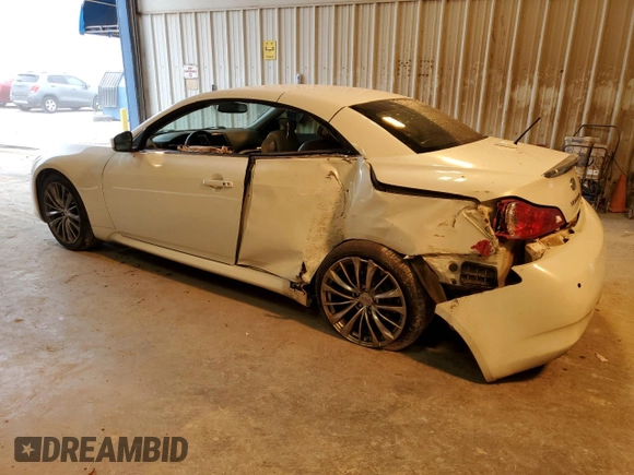 2012 Infiniti G37 with VIN JN1CV6FE3CM203176, listed as a Copart auction lot 41414405 with 131,361 mi miles and Salvage Title. Bid and sale history available at DreamBid. Image 2.