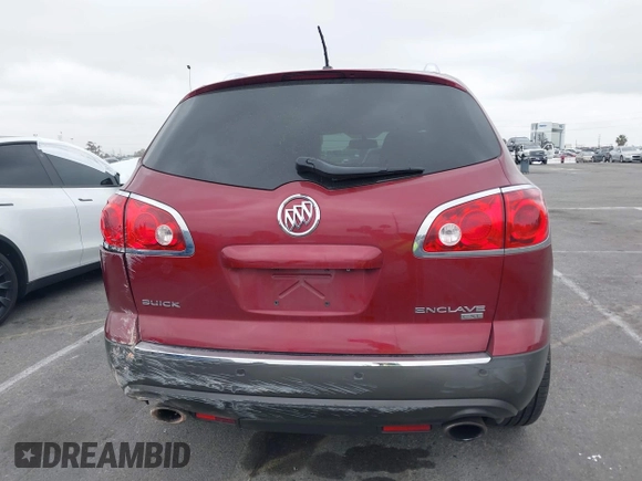 2010 Buick Enclave CXL 1XL with VIN 5GALRBEDXAJ126373, listed as a IAAI auction lot 41721155 with 116,992 mi miles and . Bid and sale history available at DreamBid. Image 16.