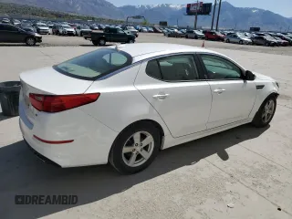 2015 Kia Optima LX with VIN KNAGM4A73F5664551, listed as a Copart auction lot 54159005 with 103,170 mi miles and Salvage Title. Bid and sale history available at carsss.com. Image 3.