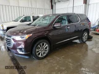 2018 Chevrolet Traverse Premier with VIN 1GNEVJKW9JJ267090, listed as a Copart auction lot 52331865 with 97,210 mi miles and Clean Title. Bid and sale history available at carsss.com. Image 1.