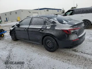 2025 Honda Civic Sedan Hybrid Sport with VIN 2HGFE4F81SH005952, listed as a Copart auction lot 48945705 with 0 mi miles and Salvage Title. Bid and sale history available at carsss.com. Image 2.