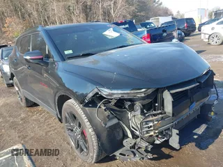 2021 Chevrolet Blazer LT z VIN 3GNKBJRS3MS517151, wystawiony jako IAAI lot #41389265 z przebiegiem 34 175 mil mil oraz . Historia ofert i sprzedaży dostępna na DreamBid. Obrazek 1.
