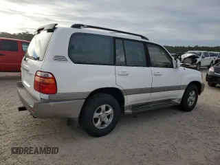 2001 Toyota Land Cruiser with VIN JTEHT05J812008604, listed as a Copart auction lot 73338254 with 441,232 mi miles and Salvage Title. Bid and sale history available at carsss.com. Image 3.