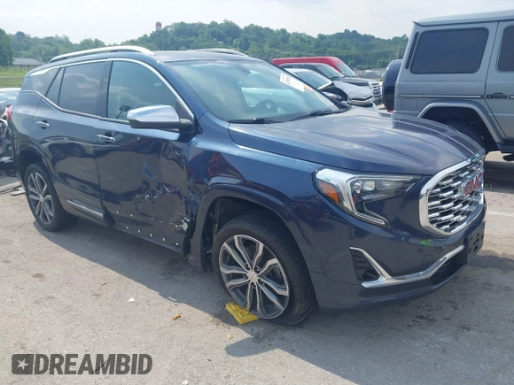 2018 GMC Terrain Denali with VIN 3GKALXEX9JL256723, listed as a IAAI auction lot 42398296 with 122,134 mi miles and . Bid and sale history available at DreamBid. Image 1.