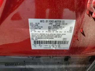 2020 Ford Explorer Limited z VIN 1FMSK8FH3LGC04006, wystawiony jako Copart lot #55095325 z przebiegiem 55 524 mil mil oraz Szkoda całkowita • Salvage title. Historia ofert i sprzedaży dostępna na DreamBid. Obrazek 13.