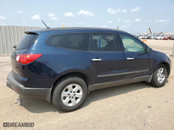 2009 Chevrolet Traverse LS with VIN 1GNEV13D49S157180, listed as a Copart auction lot 64225164 with 131,411 mi miles and Salvage Title. Bid and sale history available at carsss.com. Image 3.