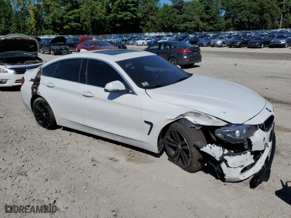 2018 BMW 4 Series 430i xDrive with VIN WBA4J3C51JBG91620, listed as a Copart auction lot 70010564 with 0 mi miles and Salvage Title. Bid and sale history available at carsss.com. Image 4.