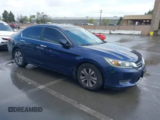 2015 Honda Accord LX with VIN 1HGCR2F36FA205083, listed as a IAAI auction lot 41932005 with 75,509 mi miles and . Bid and sale history available at DreamBid. Image 1.