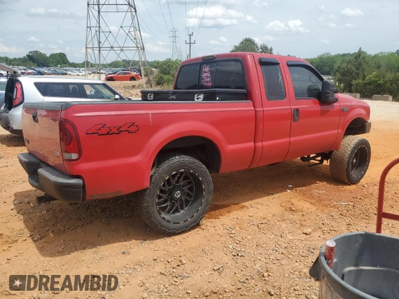 1999 Ford F-250 XL with VIN 1FTNX21L6XEB55705, listed as a Copart auction lot 55469505 with 234,416 mi miles and Salvage title. Bid and sale history available at DreamBid. Image 3.