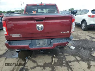 2020 Ram 1500 Big Horn with VIN 1C6SRFFT4LN218685, listed as a Copart auction lot 61191235 with 86,477 mi miles and Non repairable. Bid and sale history available at DreamBid. Image 6.