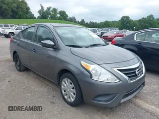 2019 Nissan Versa SV with VIN 3N1CN7AP7KL800712, listed as a IAAI auction lot 42490978 with 56,319 mi miles and . Bid and sale history available at DreamBid. Image 1.