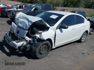 2013 Mazda 3 i Sport with VIN JM1BL1U7XD1853390, listed as a IAAI auction lot 40338476 with 218,049 mi miles and . Bid and sale history available at carsss.com. Image 2.
