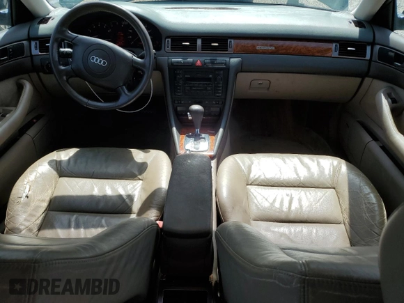 1999 Audi A6 z VIN WAUBA34B6XN119393, wystawiony jako Copart lot #54181235 z przebiegiem 145 925 mil mil oraz Nie do naprawy • Non repairable. Historia ofert i sprzedaży dostępna na DreamBid. Obrazek 8.