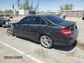 2014 Mercedes-Benz C 250 Sport with VIN WDDGF4HB7EA963401, listed as a Copart auction lot 54152815 with 155,264 mi miles and Salvage title. Bid and sale history available at DreamBid. Image 2.
