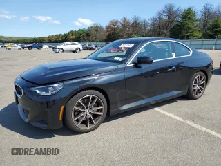 2022 BMW 2 Series 230i with VIN 3MW23CM01N8C59134, listed as a Copart auction lot 70217694 with 10,891 mi miles and Salvage Title. Bid and sale history available at carsss.com. Image 1.