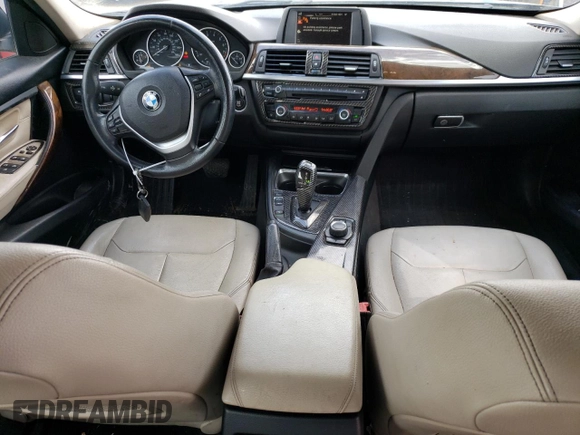 2015 BMW 3 Series 328i with VIN WBA3A5G51FNS87205, listed as a Copart auction lot 47498005 with 65,523 mi miles and Salvage Title. Bid and sale history available at DreamBid. Image 8.