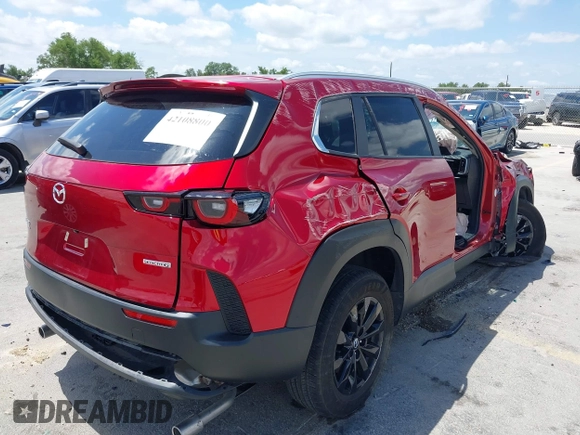 2024 Mazda CX-50 S Select with VIN 7MMVABAM3RN207983, listed as a IAAI auction lot 42108800 with 3,601 mi miles and . Bid and sale history available at DreamBid. Image 4.