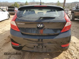 2015 Hyundai Accent Sport with VIN KMHCU5AE9FU233087, listed as a Copart auction lot 43356795 with 107,140 mi miles and Clean Title. Bid and sale history available at carsss.com. Image 6.
