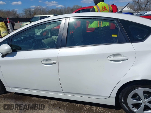 2014 Toyota Prius Four with VIN JTDKN3DU8E0378227, listed as a IAAI auction lot 41881781 with 246,050 mi miles. Bid and sale history available at carsss.com. Image 15.