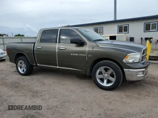 2012 Ram 1500 Big Horn z VIN 1C6RD6LT9CS169745, wystawiony jako Copart lot #53756575 z przebiegiem 160 215 mil mil oraz Czysty tytuł • Clean title. Historia ofert i sprzedaży dostępna na DreamBid. Obrazek 4.