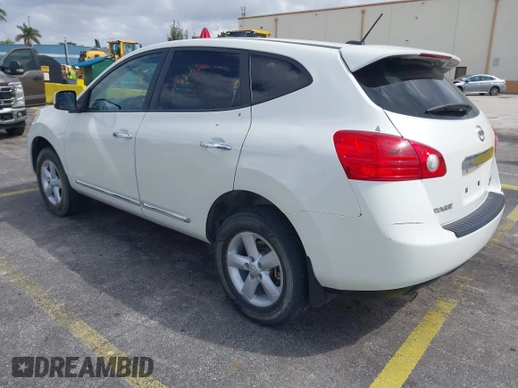 2013 Nissan Rogue S with VIN JN8AS5MT3DW549280, listed as a IAAI auction lot 41923318 with 145,264 mi miles and . Bid and sale history available at DreamBid. Image 3.