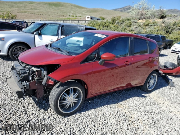 2015 Nissan Note S Plus with VIN 3N1CE2CP1FL371993, listed as a Copart auction lot 57518865 with 72,885 mi miles and Salvage title. Bid and sale history available at DreamBid. Image 1.