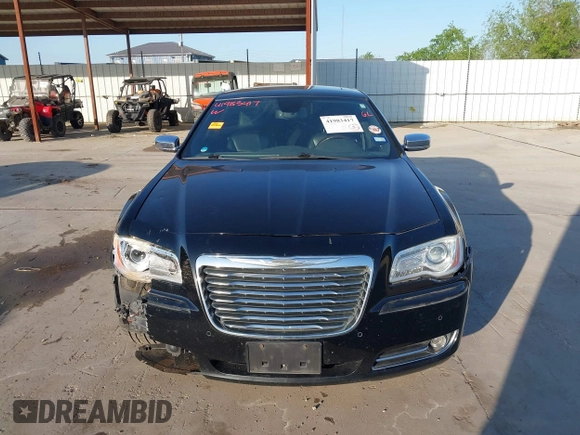 2011 Chrysler 300 with VIN 2C3CA6CT8BH595198, listed as a IAAI auction lot 41983417 with 182,067 mi miles. Bid and sale history available at carsss.com. Image 13.