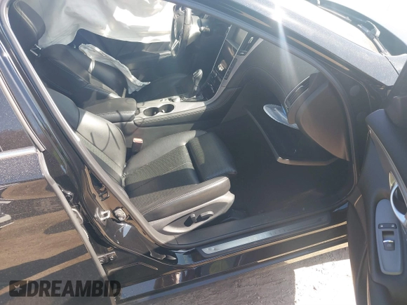 2019 Infiniti Q50 3.0t LUXE with VIN JN1EV7AR6KM591124, listed as a IAAI auction lot 41683686 with 66,529 mi miles. Bid and sale history available at carsss.com. Image 5.
