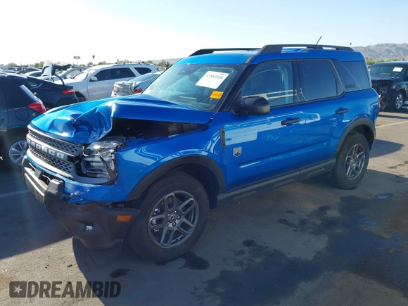 2025 Ford Bronco Sport Big Bend с VIN 3FMCR9BN7SRE51084, выставлен на аукционе IAAI как лот 42552249 с пробегом 4 198 миль миль и . История ставок и продаж доступна на DreamBid. Изображение 17.