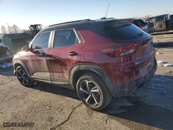 2023 Chevrolet TrailBlazer RS with VIN KL79MUSL1PB198593, listed as a Copart auction lot 88774405 with 32,289 mi miles and Salvage Title. Bid and sale history available at carsss.com. Image 2.