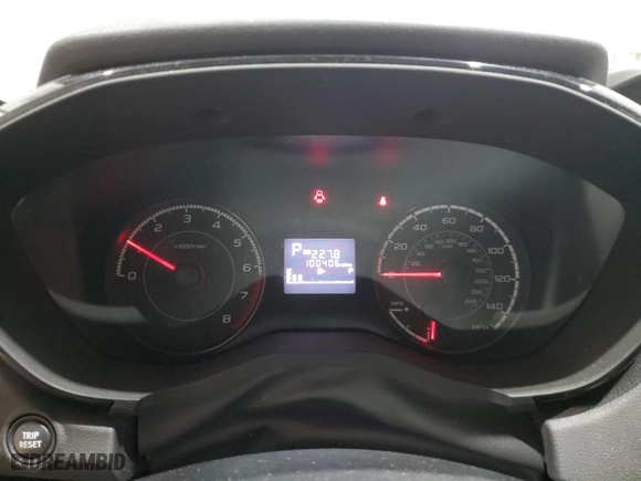 2017 Subaru Impreza with VIN 4S3GKAA69H3626433, listed as a Copart auction lot 48827335 with 100,406 mi miles and Salvage Title. Bid and sale history available at carsss.com. Image 9.