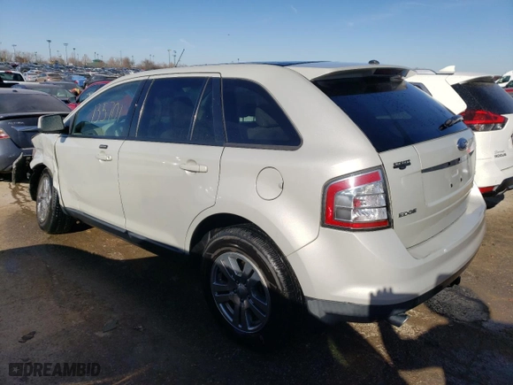 2007 Ford Edge SEL with VIN 2FMDK38C27BA84211, listed as a Copart auction lot 43824784 with 135,701 mi miles and Salvage Title. Bid and sale history available at carsss.com. Image 2.