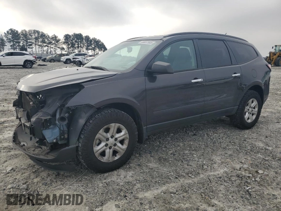 2016 Chevrolet Traverse LS with VIN 1GNKRFEDXGJ268692, listed as a Copart auction lot 44037995 with 168,403 mi miles and Salvage Title. Bid and sale history available at carsss.com. Image 1.