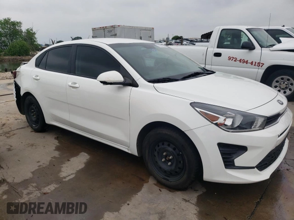 2021 Kia Rio LX with VIN 3KPA24AD9ME364924, listed as a Copart auction lot 51585554 with 86,649 mi miles and Clean Title. Bid and sale history available at carsss.com. Image 4.