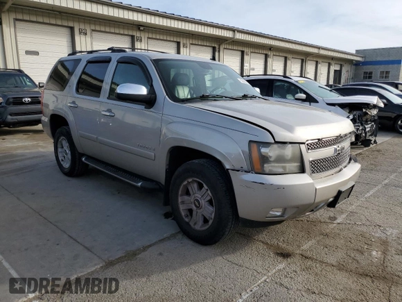 2007 Chevrolet Tahoe LT with VIN 1GNFK13047R294487, listed as a Copart auction lot 53903625 with 216,457 mi miles and Salvage title. Bid and sale history available at DreamBid. Image 4.