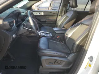 2022 Ford Explorer ST-Line with VIN 1FMSK8KH4NGB21791, listed as a Copart auction lot 88979105 with 48,951 mi miles and Salvage Title. Bid and sale history available at carsss.com. Image 7.