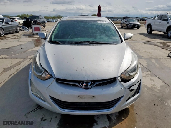 2015 Hyundai Elantra Limited with VIN 5NPDH4AE0FH605725, listed as a Copart auction lot 50882045 with 170,385 mi miles and Salvage Title. Bid and sale history available at carsss.com. Image 5.