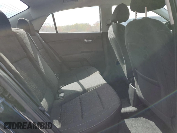 2020 Kia Rio LX with VIN 3KPA24AD1LE286105, listed as a Copart auction lot 53278155 with 0 mi miles and Salvage Title. Bid and sale history available at carsss.com. Image 10.