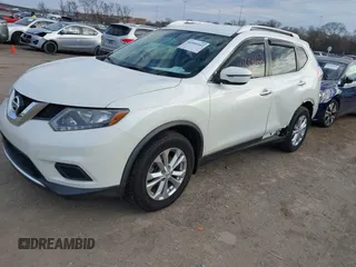 2016 Nissan Rogue S with VIN KNMAT2MT9GP645338, listed as a IAAI auction lot 41554162 with 85,080 mi miles and . Bid and sale history available at DreamBid. Image 17.