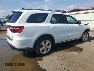2015 Dodge Durango Limited with VIN 1C4RDJDG1FC931610, listed as a Copart auction lot 64301435 with Not provided miles and Salvage title. Bid and sale history available at DreamBid. Image 3.
