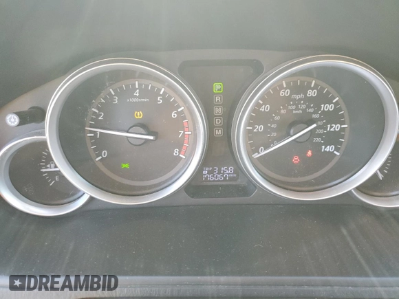 2015 Mazda CX-9 Grand Touring with VIN JM3TB3DV2F0453812, listed as a Copart auction lot 54445115 with 176,067 mi miles and Salvage title. Bid and sale history available at DreamBid. Image 9.